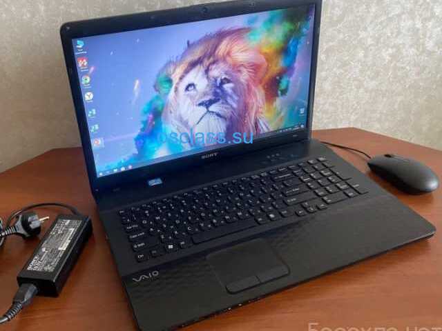 Ноутбук Sony/17.3/i5/6gb/Nvidia /640gb/АКБ3ч