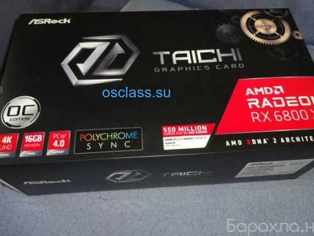Видеокарта RX 6800 XT ASRock Taichi 16 G