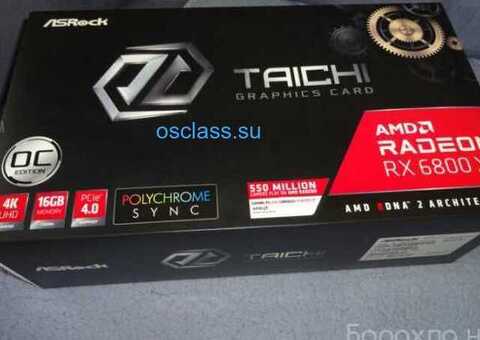 Видеокарта RX 6800 XT ASRock Taichi 16 G